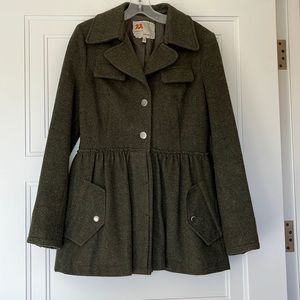 Twill Twenty Two button coat